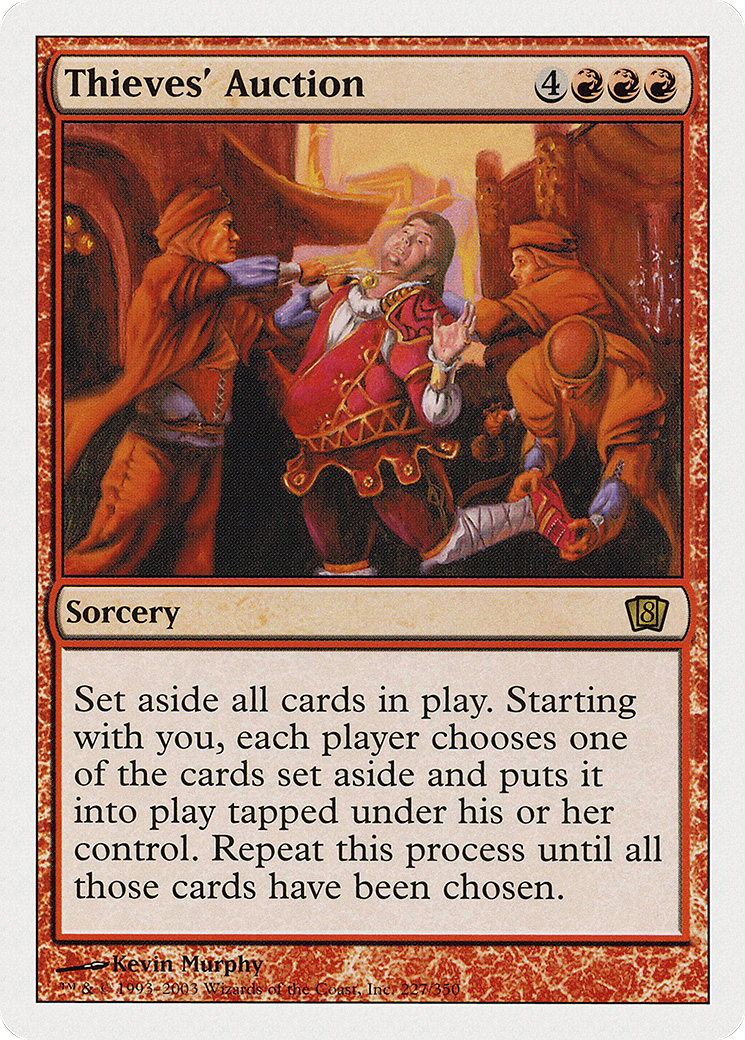 Thieves' Auction (8ED-227) [8th Edition]