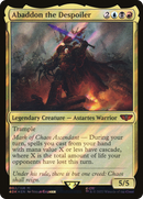 Abaddon the Despoiler (Surge Foil) (40K-002) [Warhammer 40,000 Commander] Foil