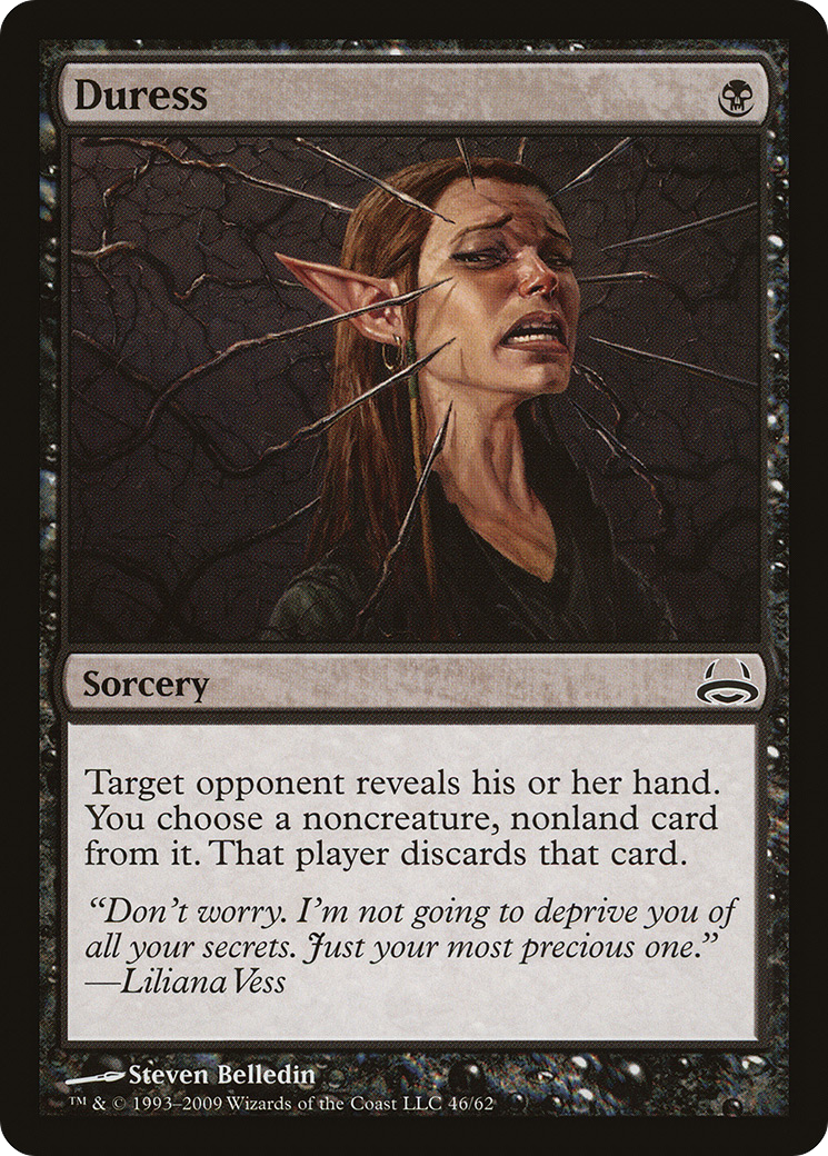Duress (DDC-046) [Duel Decks: Divine vs. Demonic]