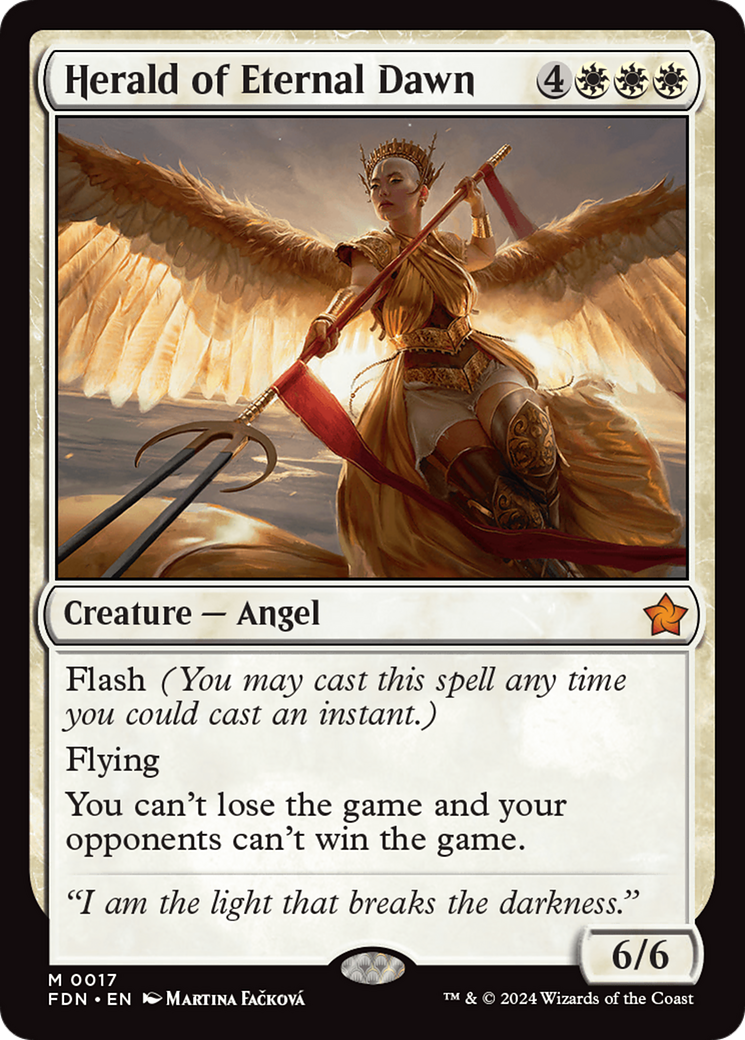 Herald of Eternal Dawn (FDN-017) [Foundations]