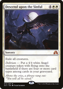Descend upon the Sinful (SOI-013) [Shadows over Innistrad] Foil