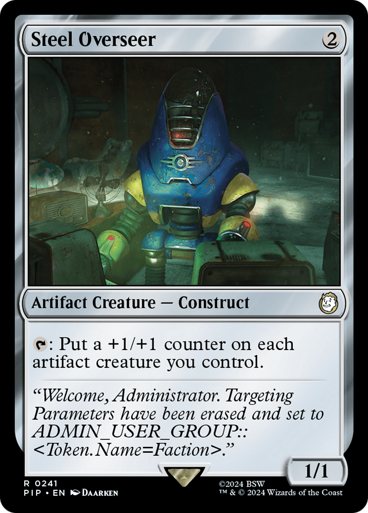 Steel Overseer (PIP-241) [Fallout] Foil