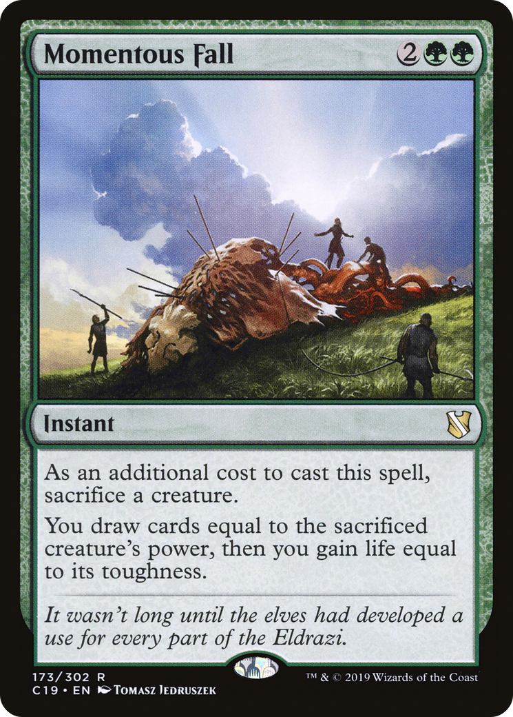 Momentous Fall (C19-173) [Commander 2019]