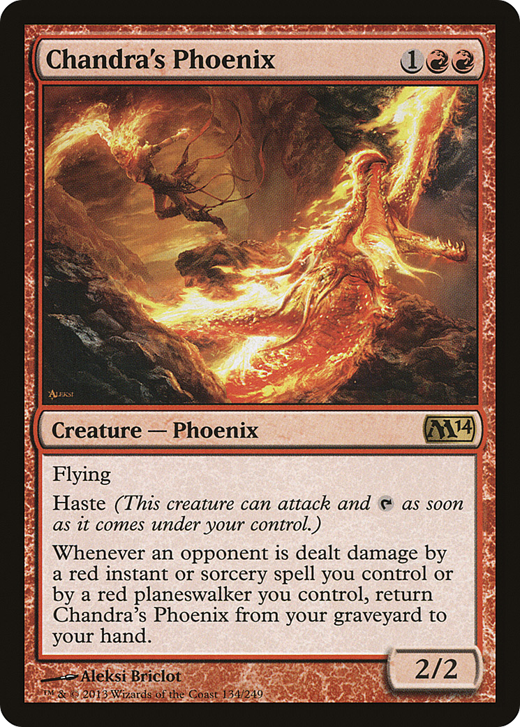 Chandra's Phoenix (M14-134) [Magic 2014]