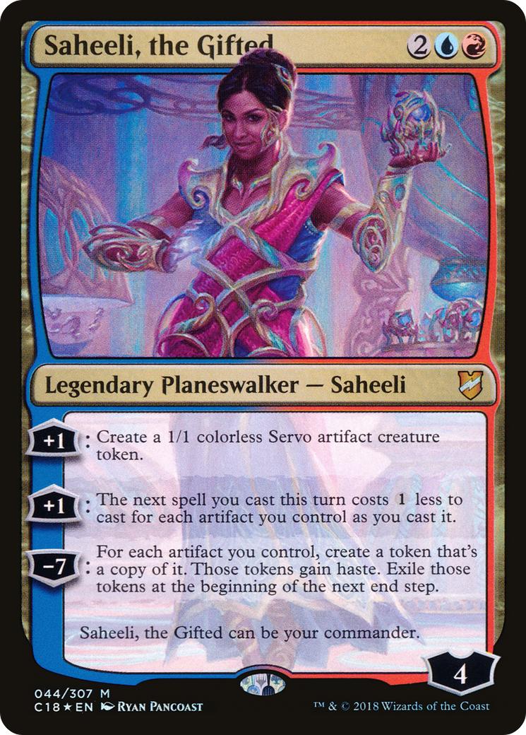 Saheeli, the Gifted (C18-044) [Commander 2018] Foil