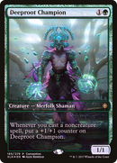 Deeproot Champion (MEDIA-185) [Ixalan Promos] Foil