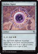 Orzhov Signet (DRC-134) [Commander: Aetherdrift]