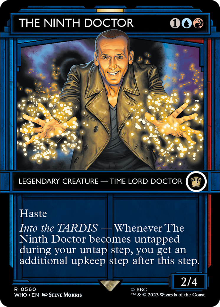 The Ninth Doctor (WHO-560) [Doctor Who]: (Showcase) (Borderless) Foil