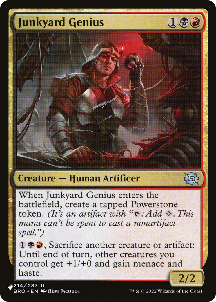 Junkyard Genius (LIST-BRO-214) [The List]