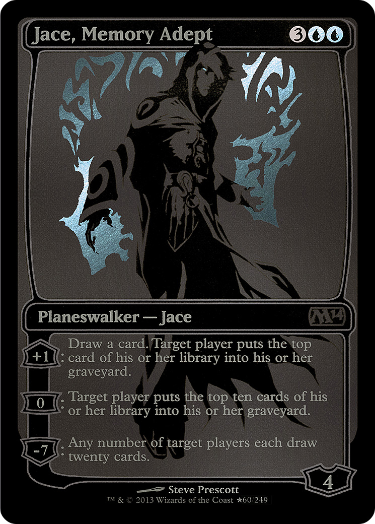 Jace, Memory Adept (SDCC 2013 Exclusive) (MEDIA-60★) [San Diego Comic-Con 2013] Foil