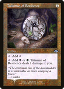 Talisman of Resilience (Retro Frame) (MH1-037) [Modern Horizons 1 Timeshifts] Foil