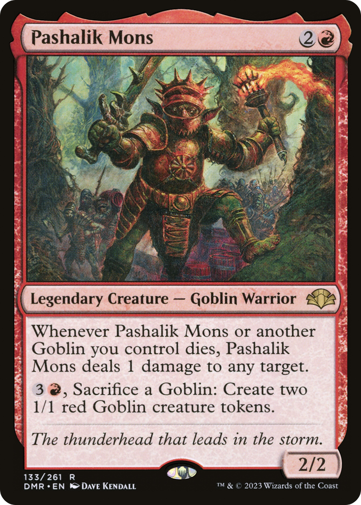 Pashalik Mons (DMR-133) [Dominaria Remastered] Foil