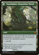 Turntimber Symbiosis // Turntimber, Serpentine Wood (ZNR-215) [Zendikar Rising] Foil