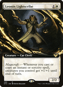 Leonin Lightscribe (Extended Art) (STX-290) [Strixhaven: School of Mages]