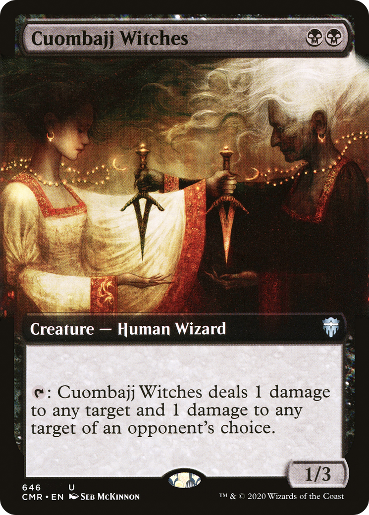 Cuombajj Witches (CMR-646) [Commander Legends]: (Extended Art)