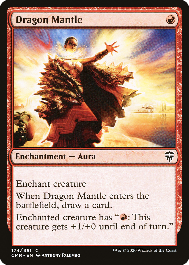 Dragon Mantle (CMR-174) [Commander Legends] Foil
