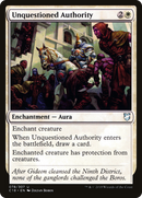 Unquestioned Authority (C18-078) [Commander 2018]