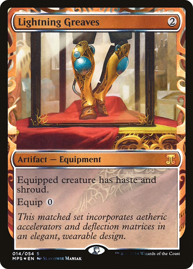 Lightning Greaves (MPS-014) [Kaladesh Inventions] Foil