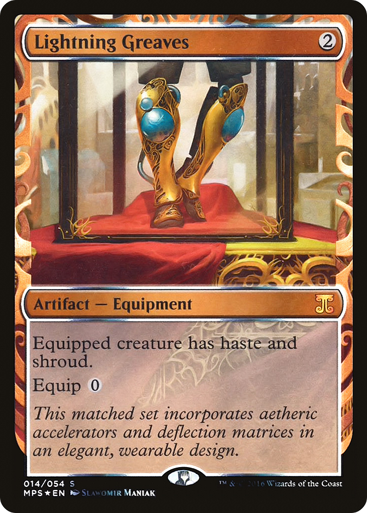 Lightning Greaves (MPS-014) [Kaladesh Inventions] Foil