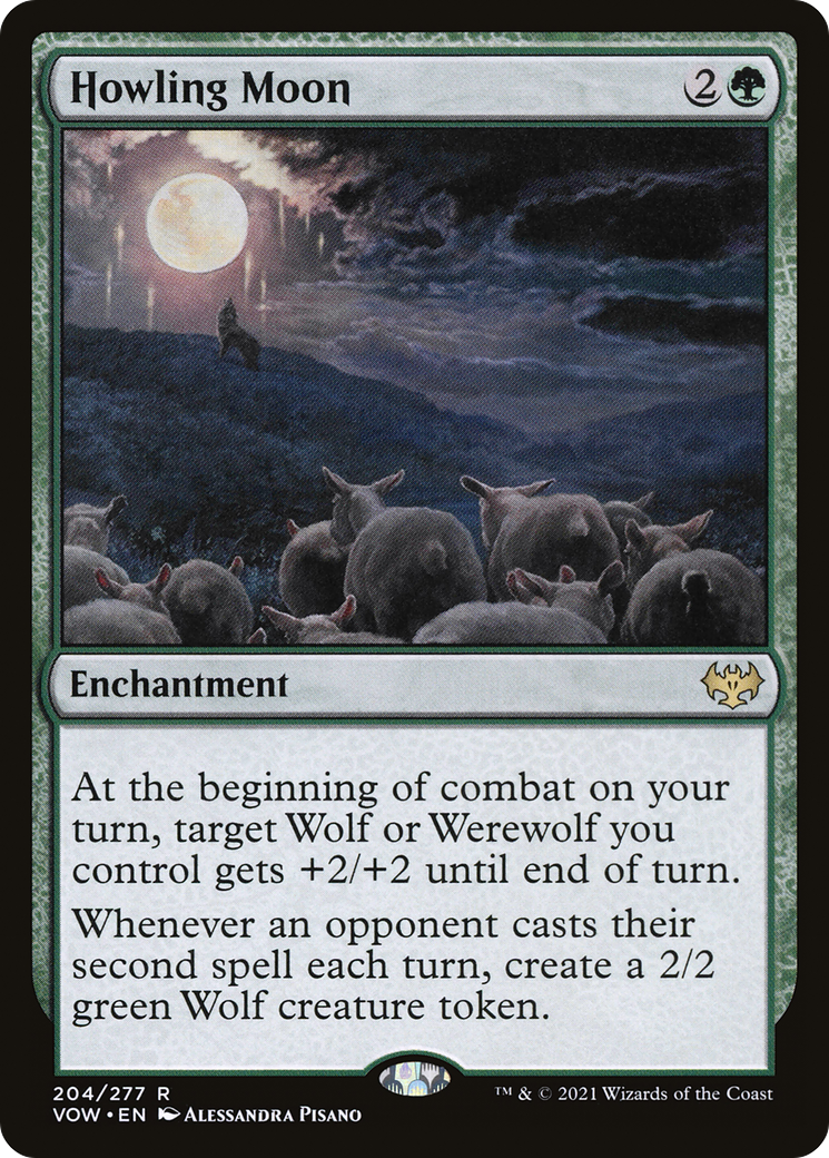 Howling Moon (VOW-204) [Innistrad: Crimson Vow]