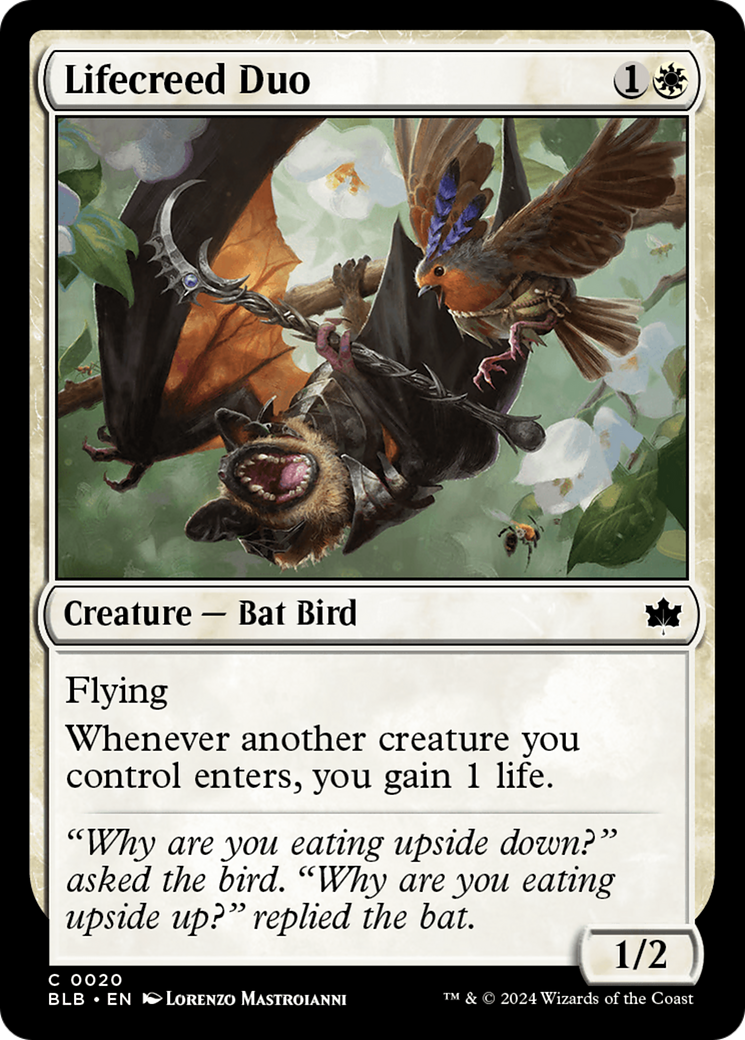 Lifecreed Duo (BLB-020) [Bloomburrow] Foil