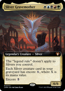 Sliver Gravemother (CMM-777) [Commander Masters]: (Extended Art) Foil