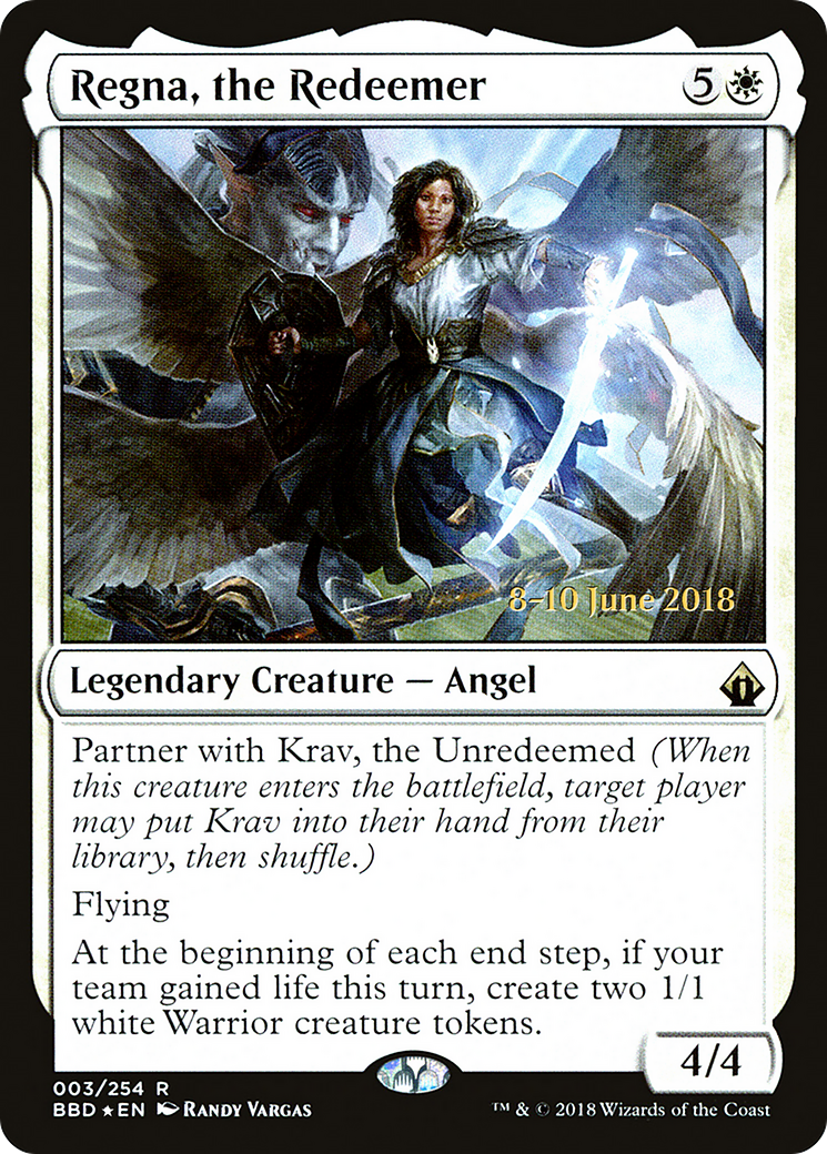 Regna, the Redeemer (LARP-03S) [Battlebond Promos] Foil