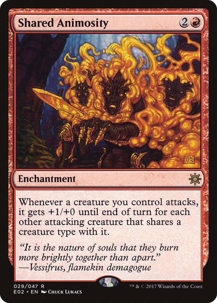 Shared Animosity (E02-029) [Explorers of Ixalan]