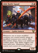 Akki Battle Squad (NEC-018) [Neon Dynasty Commander]