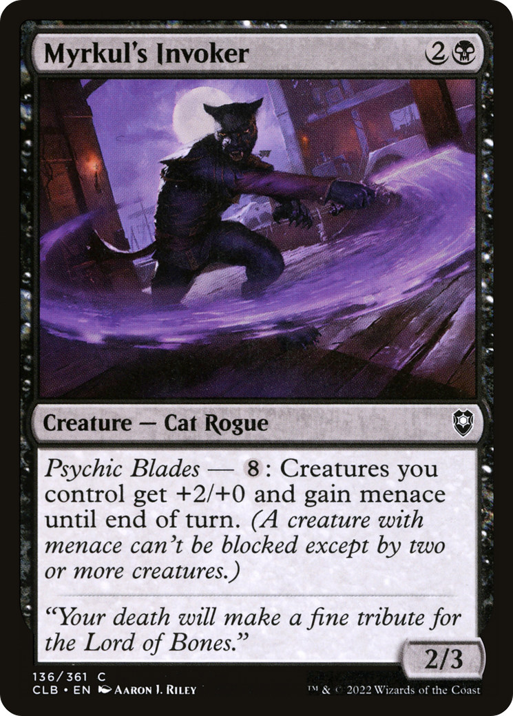 Myrkul's Invoker (CLB-136) [Commander Legends: Battle for Baldur's Gate]