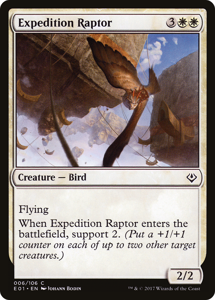 Expedition Raptor (AC2-006) [Archenemy: Nicol Bolas]