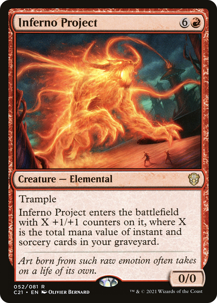 Inferno Project (C21-052) [Commander 2021]