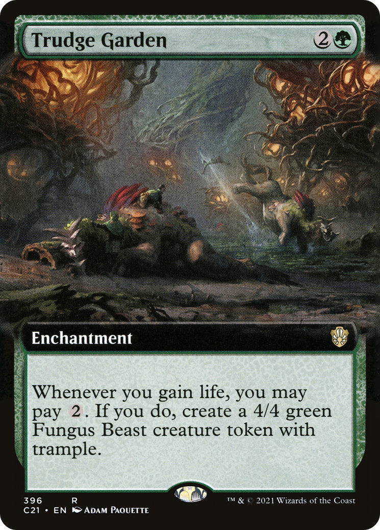 Trudge Garden (Extended Art) (C21-396) [Commander 2021]