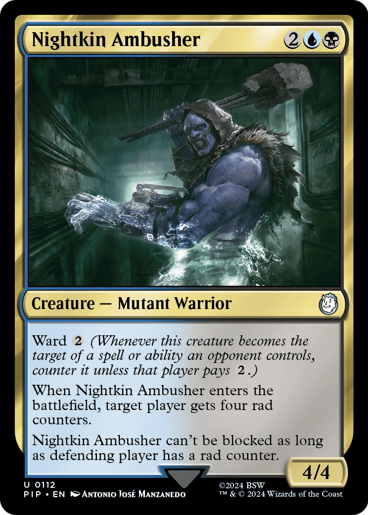 Nightkin Ambusher (PIP-112) [Fallout] Foil