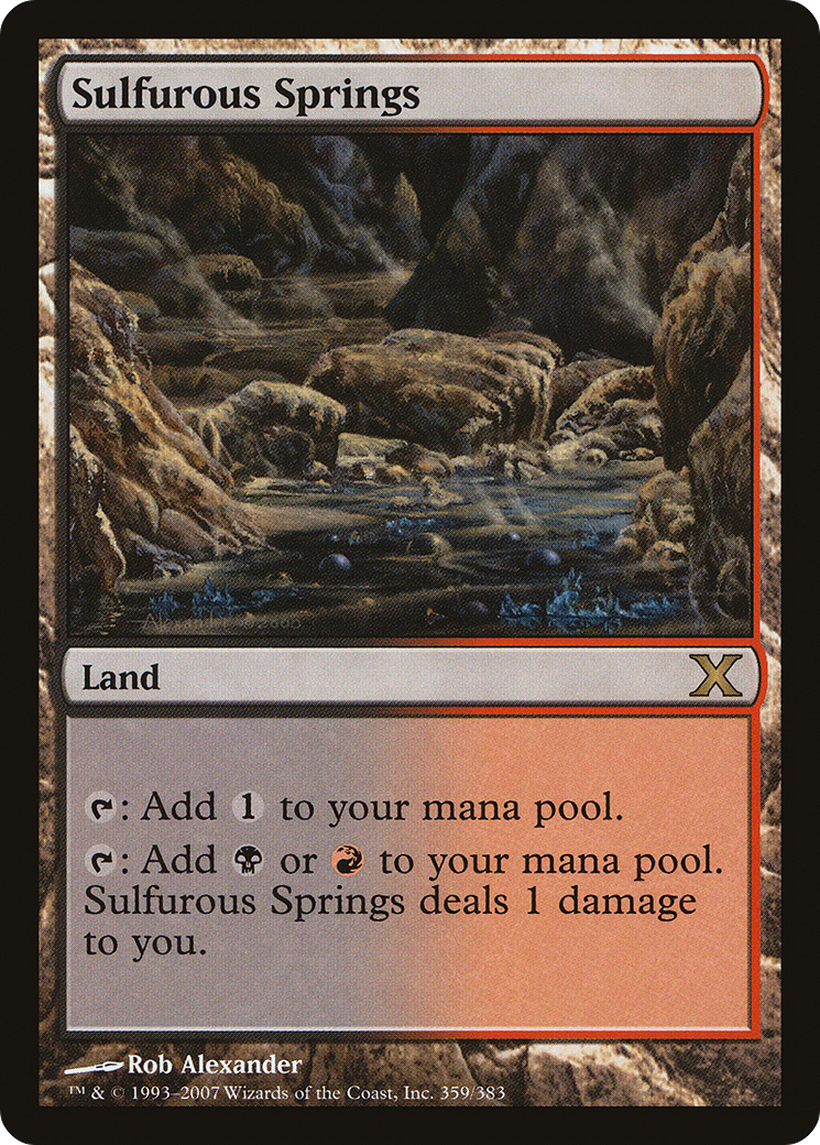 Sulfurous Springs (10E-359) [Tenth Edition]