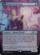 Delver of Secrets // Insectile Aberration (SLD-722) [Secret Lair Drop] (Borderless) Foil
