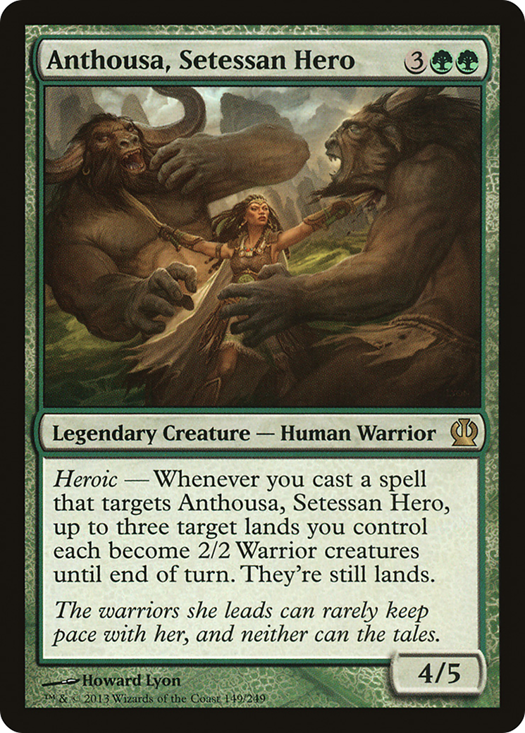 Anthousa, Setessan Hero (THS-149) [Theros] Foil