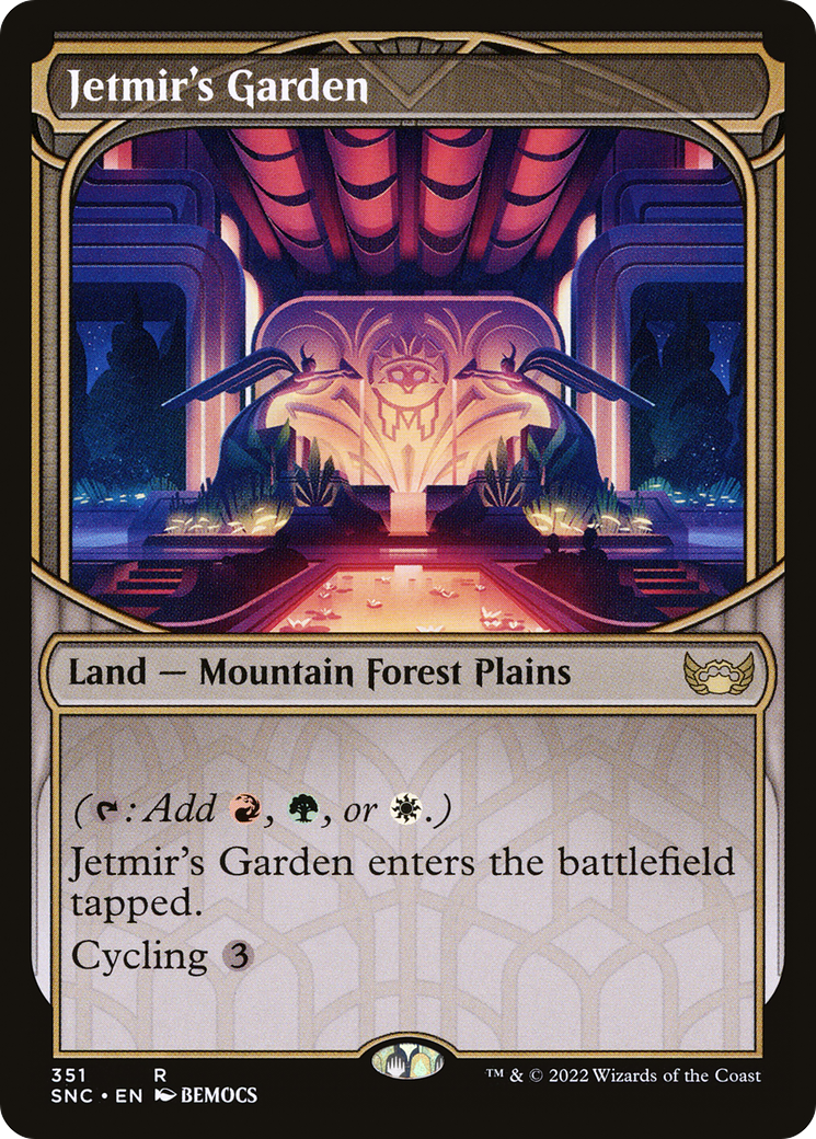 Jetmir's Garden (Showcase) (SNC-351) [Streets of New Capenna]