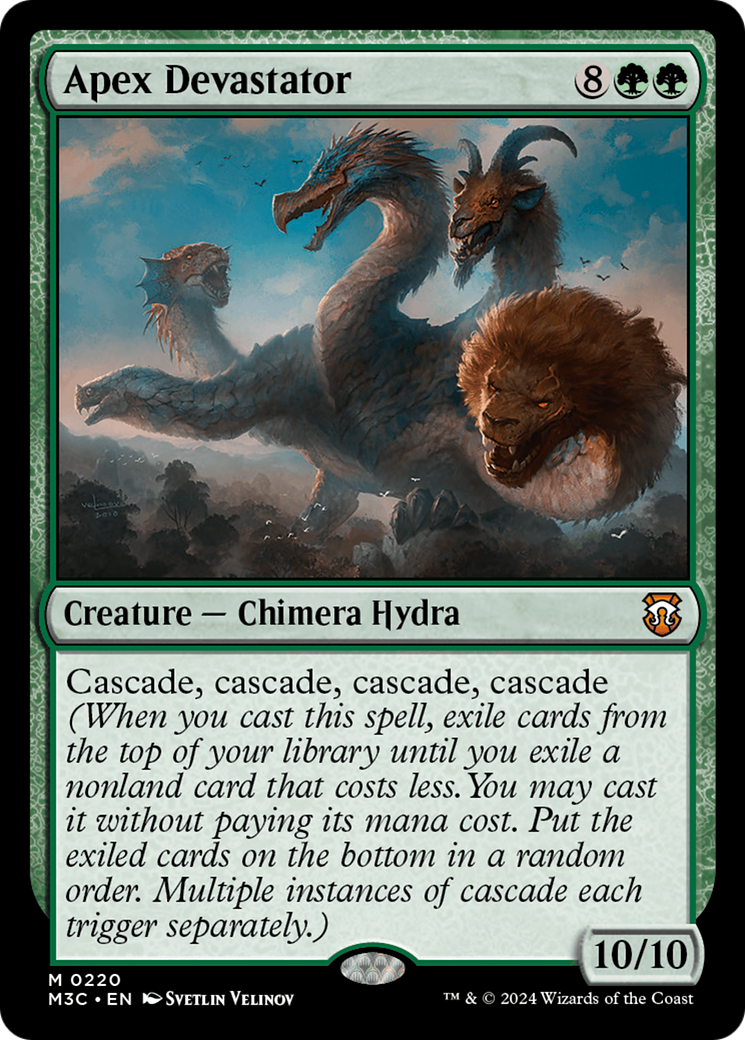 Apex Devastator (M3C-220) [Modern Horizons 3 Commander] Foil