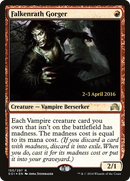 Falkenrath Gorger (PRE-155S) [Shadows over Innistrad Promos] Foil