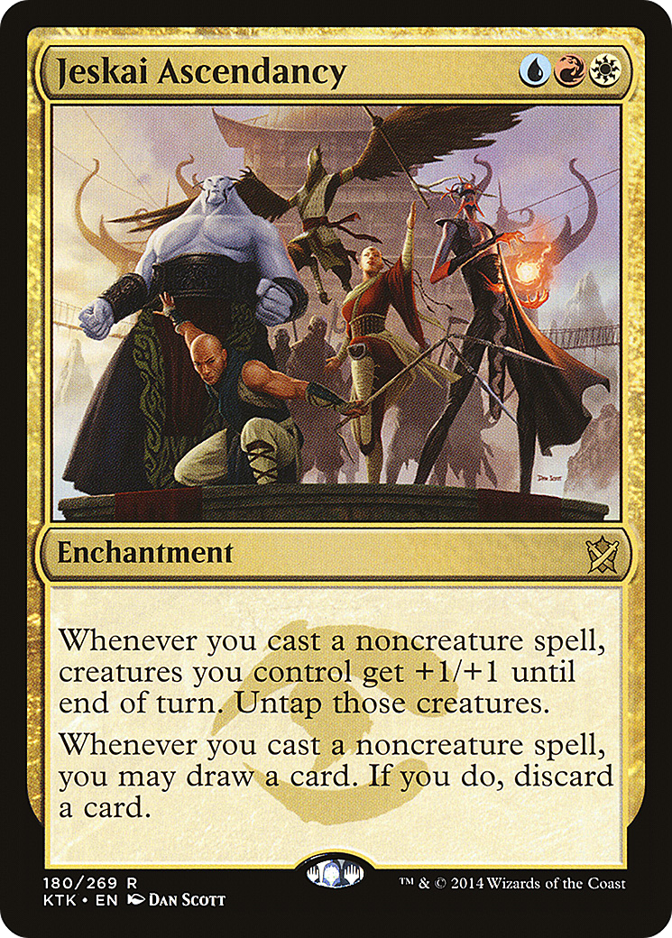 Jeskai Ascendancy (KTK-180) [Khans of Tarkir]