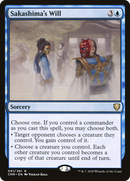 Sakashima's Will (CMR-091) [Commander Legends]