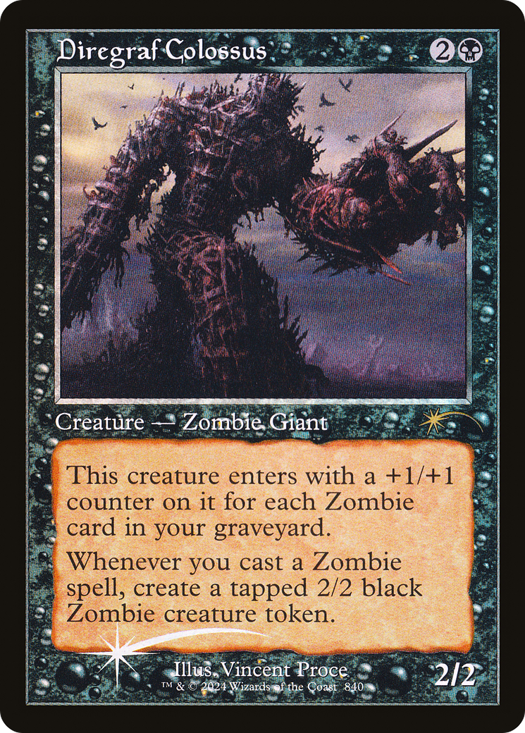 Diregraf Colossus (SLD-840) [Secret Lair Drop] Foil