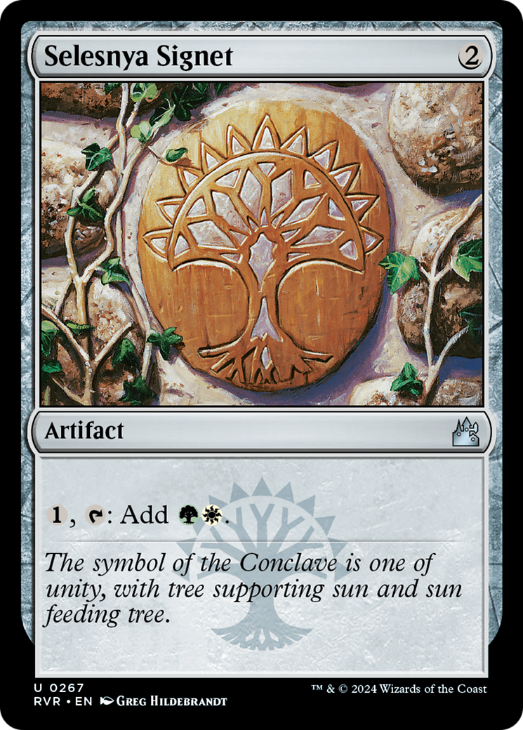 Selesnya Signet (RVR-267) [Ravnica Remastered]