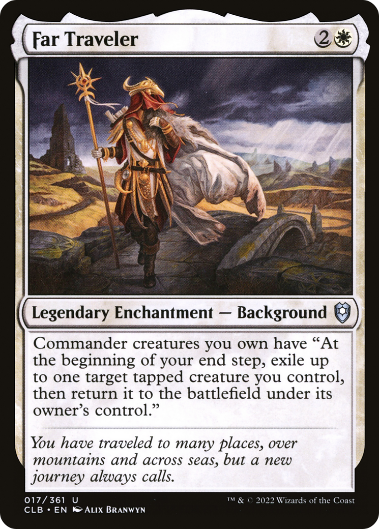 Far Traveler (CLB-017) [Commander Legends: Battle for Baldur's Gate]