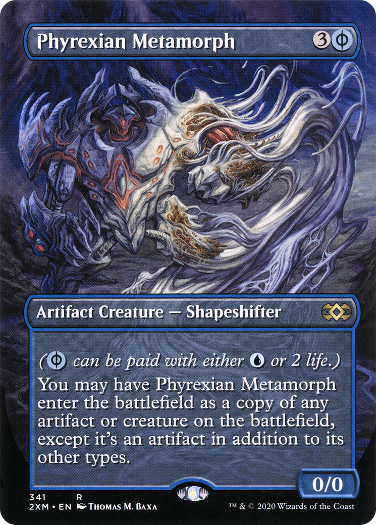 Phyrexian Metamorph (2XM-341) [Double Masters] (Borderless) Foil