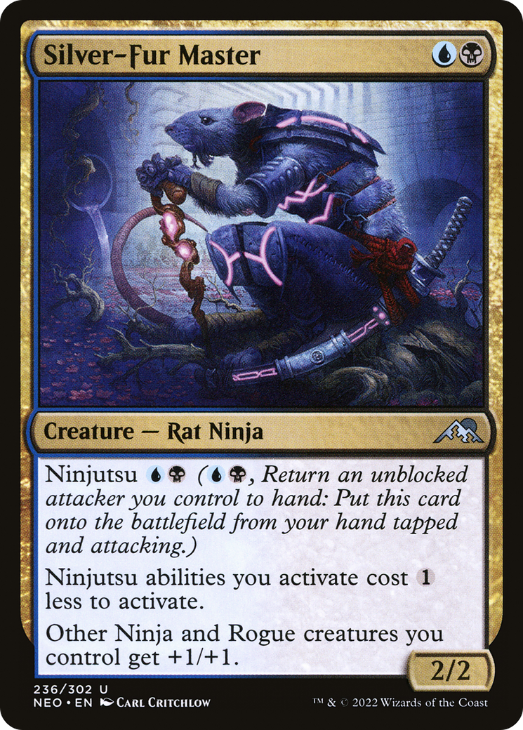 Silver-Fur Master (NEO-236) [Kamigawa: Neon Dynasty]