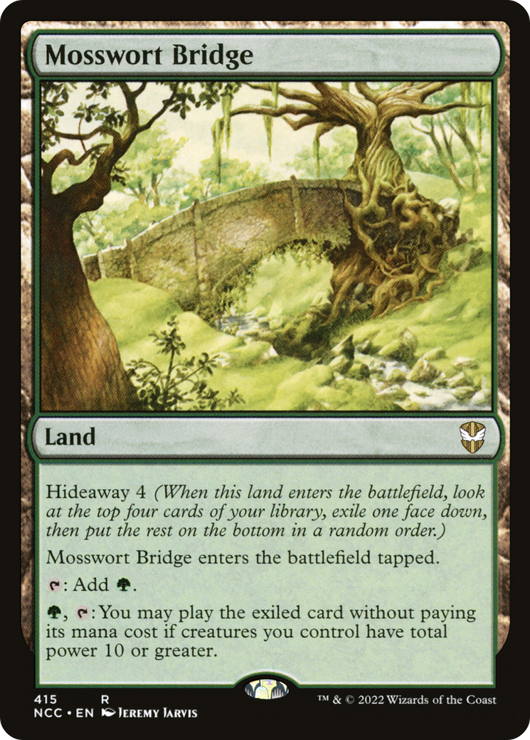 Mosswort Bridge (NCC-415) [New Capenna Commander]