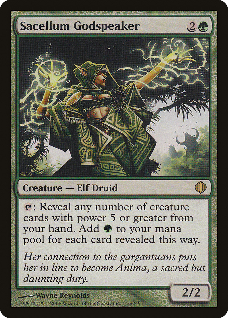 Sacellum Godspeaker (ALA-146) [Shards of Alara]