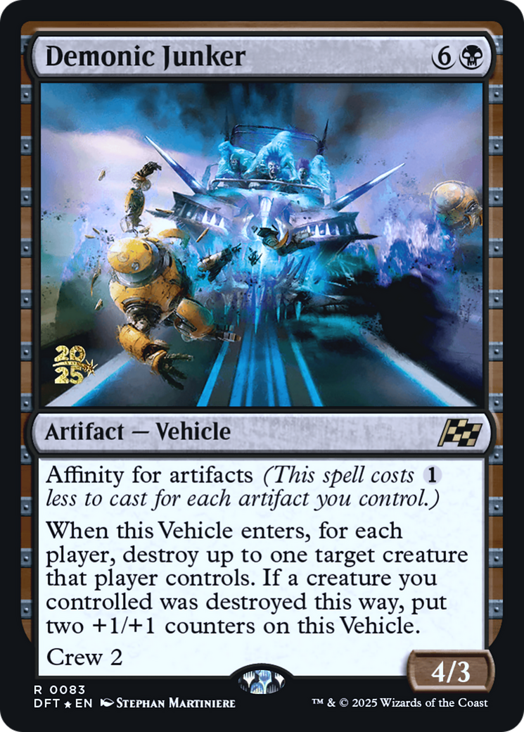 Demonic Junker (PRE-083) [Prerelease Cards] Foil